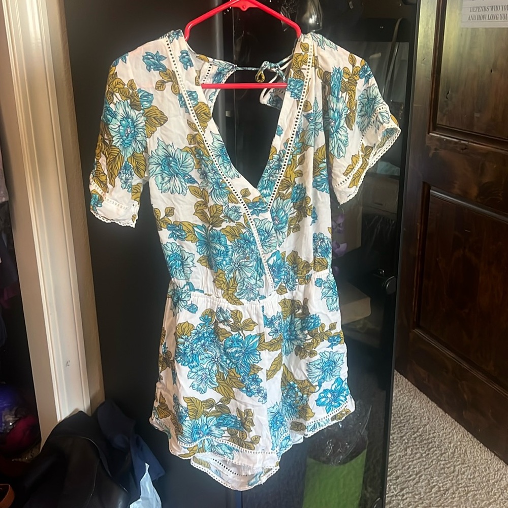 Breezy Floral Romper